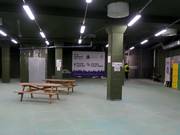 Accès depuis le parking souterrain