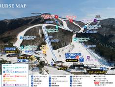 Plan des pistes Utopia Saioto