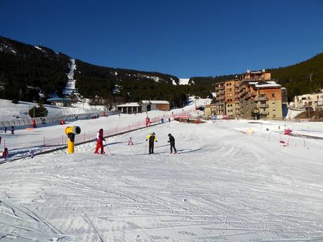 Domaines skiables pour les débutants dans les Pyrénées françaises – Débutants Les Angles