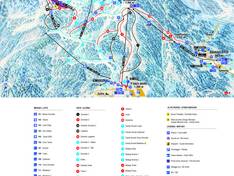 Plan des pistes Zoncolan – Ravascletto/Sutrio