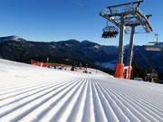 Très bonne préparation des pistes