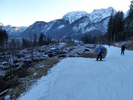 Salzburger Saalachtal: Accès aux domaines skiables et parkings – Accès, parking Almenwelt Lofer