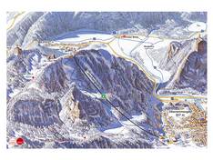 Plan des pistes Laber – Oberammergau