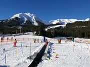 Espace enfants à côté de la station de vallée
