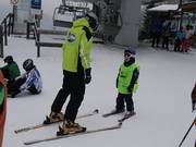 Leçon particulière de l'école de ski Biberwier