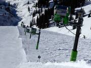 Enneigement de la Diretissima Gerlos