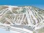 Plan des pistes Cascade Mountain