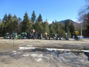 Les canons à neige ont fait leur travail.