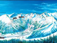 Plan des pistes Loveland