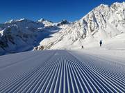 Très bonne préparation des pistes