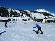 Zone pour débutants à Lech