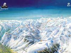 Plan des pistes Saint-Lary-Soulan