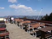 Chalet de montagne à la station supérieure