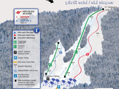 Plan des pistes Vârtop