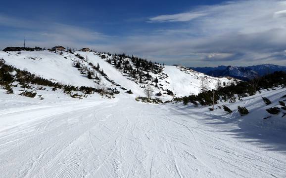 Massif du Salzkammergut: Taille des domaines skiables – Taille Feuerkogel – Ebensee