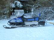 Skidoo pour la préparation des pistes