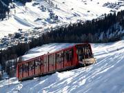 Standseilbahn Davos-Höhenweg 1. Sektion Parsennbahn - 220 places | Funiculaire