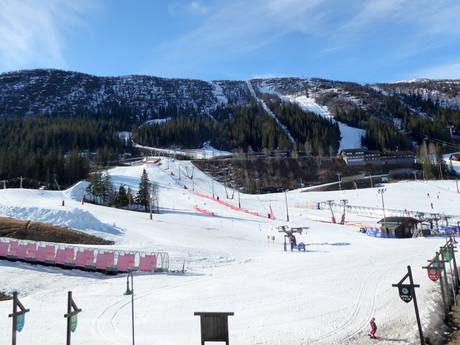 Domaines skiables pour les débutants dans l' Hallingdal – Débutants Hemsedal