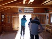 Maison de départ de la descente Coupe du monde Lauberhorn