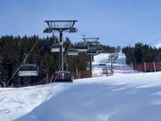 Dacheggbahn - 6 places | Télésiège rapide (débrayable) avec capots de protection