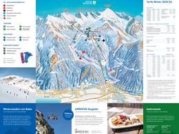 Plan des pistes Rofan – Maurach