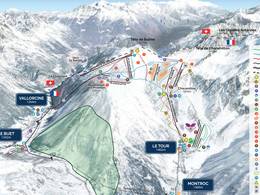 Domaine skiable Balme/Les Autannes – Vallorcine/Le Tour