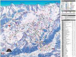 Plan des pistes Ischgl/Samnaun – Silvretta Arena