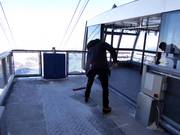 Entretien de la station de téléphérique