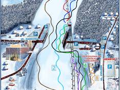 Plan des pistes Henryk