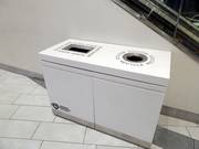 Tri des déchets dans le centre commercial American Dream
