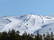 Vue sur les pistes 12.1, 12.2 et 12.3