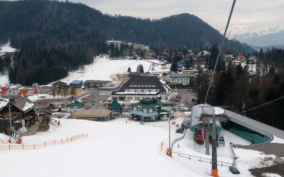 Hochsteiermark: offres d'hébergement sur les domaines skiables – Offre d’hébergement Zauberberg Semmering