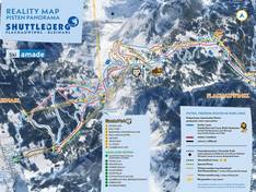 Plan des pistes Flachauwinkl/Kleinarl (Shuttleberg)