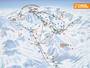 Plan des pistes Stubaier Gletscher (Glacier de Stubai)
