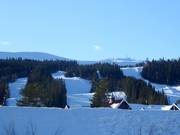Vue sur le domaine skiable de Trysil