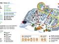 Plan des pistes Vallée Bleue