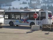 Skibus dans le Val d’Arly