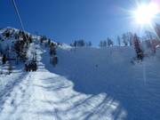 Piste à bosses au Gartnerkofel