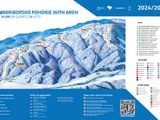 Plan des pistes Mariborsko Pohorje – Maribor