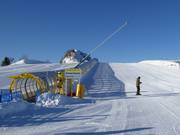 Tapis roulant Cima Zoncolan à la station supérieure Monte Zoncolan