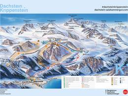 Plan des pistes Krippenstein – Obertraun