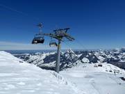 Mettlen-Fronalpstock - 4 places | Télésiège rapide (débrayable) avec capots de protection