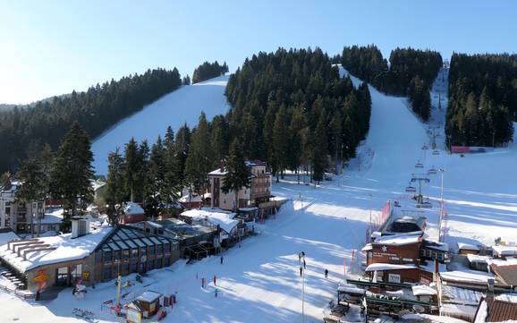 Monts Rila: Taille des domaines skiables – Taille Borovets