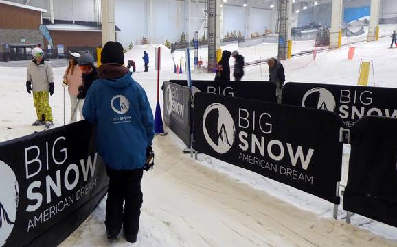 Mid-Atlantic States: amabilité du personnel dans les domaines skiables – Amabilité Big Snow American Dream