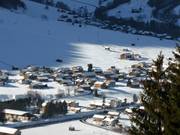 Au (à env. 2 km) avec le téléski Grunholz
