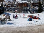Aire de jeux en bordure de pistes de l'Alpe d'Huez
