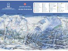 Plan des pistes Val Cenis – Lanslevillard/Lanslebourg/Termignon
