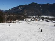 Pistes faciles aux remontées mécaniques de Kirchberg
