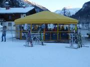 Bar à parasol à la station de vallée Highlander 1 au Highport Flachauwinkl