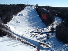Plan des pistes Korkeakangas